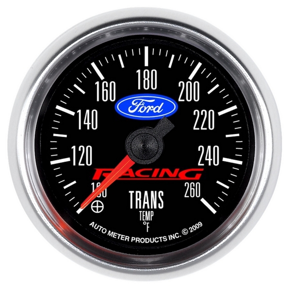 2-1/16" TRANSMISSION TEMPERATURE, 100-260 F, FORD RACING